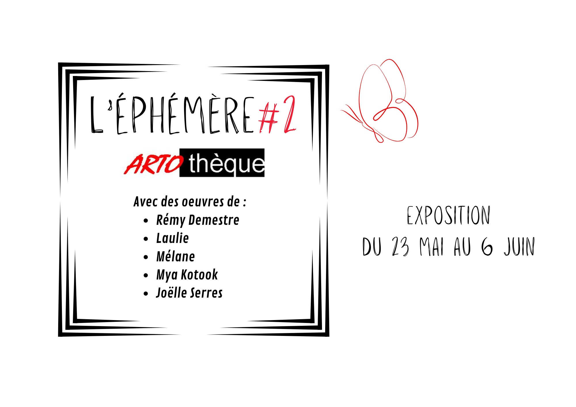 affiche expo léphémère 297 x 210 mm 1